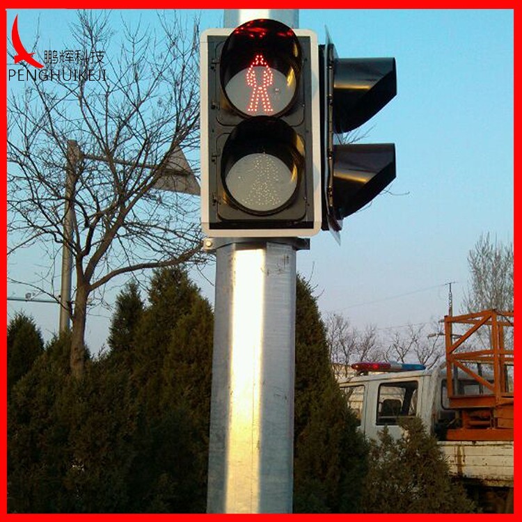 Pedestrian signal lamp installation works